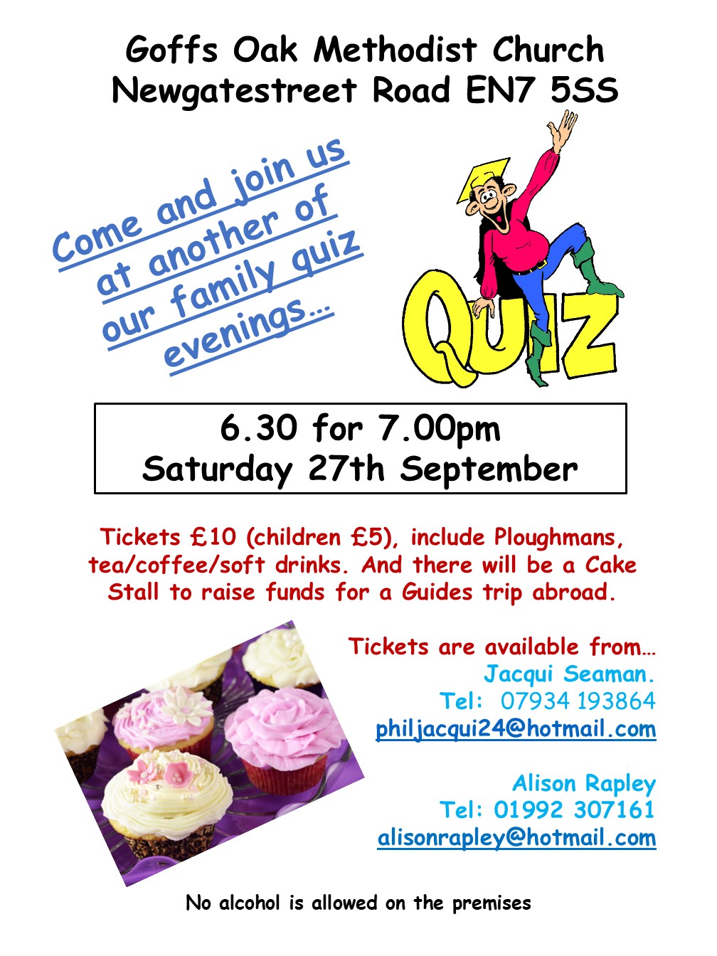 Quiz evening September 2025